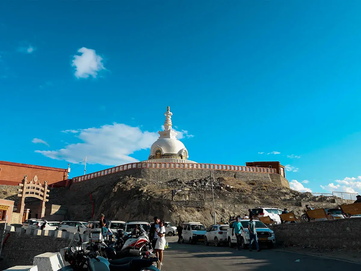 Shanti Stupa Leh